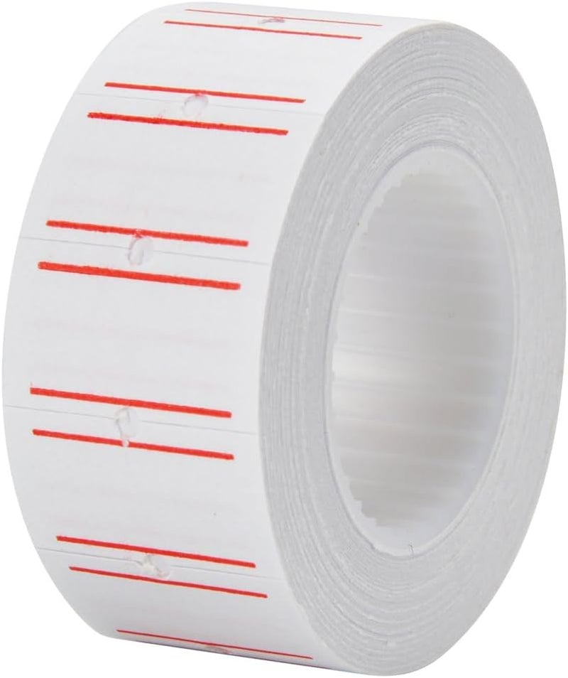MFLABEL 50 Rolls 30000pcs White Price Gun Labels for Mx-5500 - Image 4